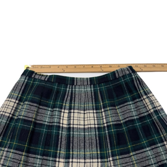 Pendleton Young Vintage Virgin Wool Plaid Skirt Blazer Suit Set - Picture 11 of 13